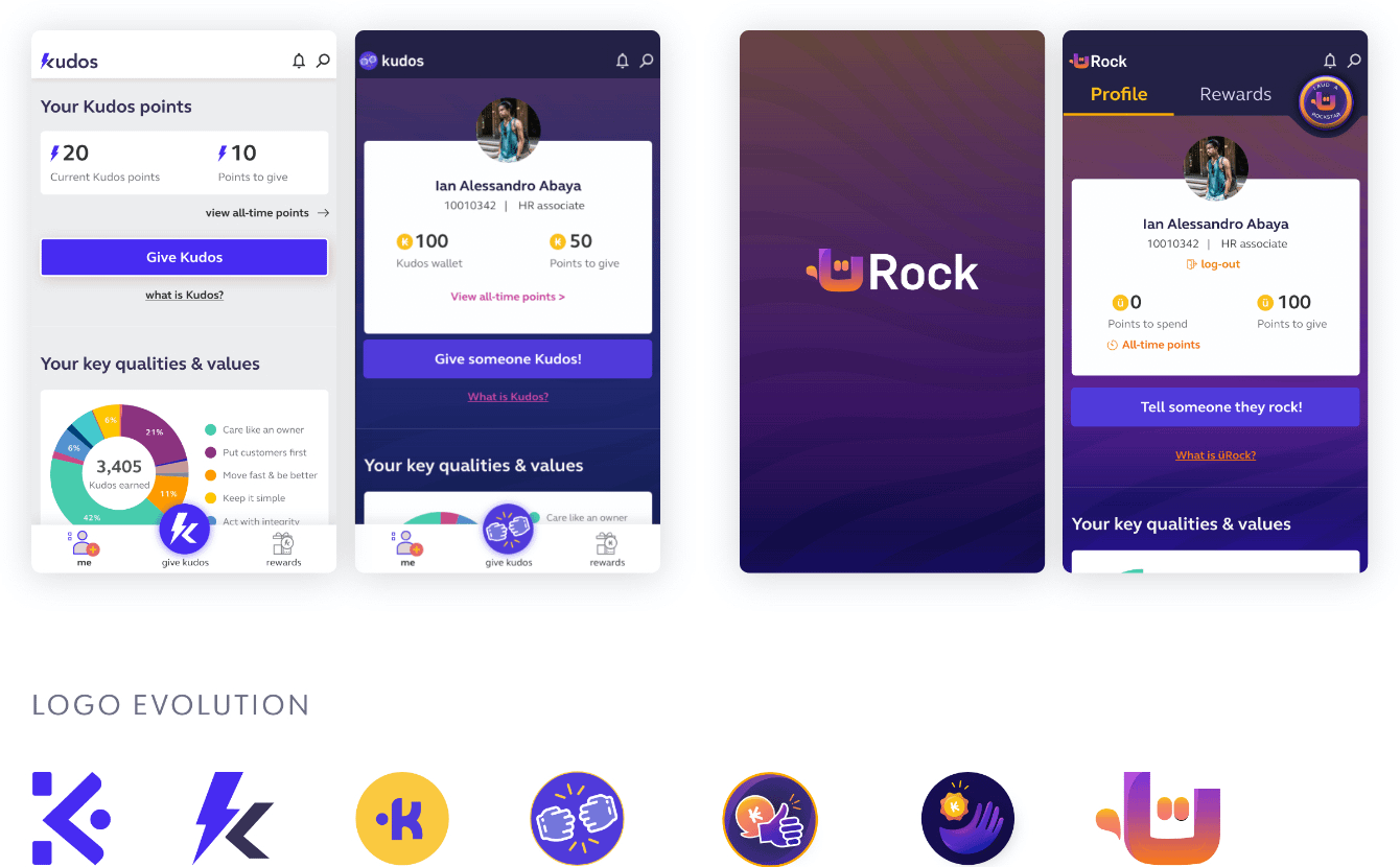 uRock design iterations